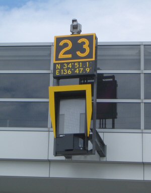 VDGS：駐機位置指示灯