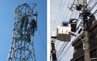 通信建設工事の例