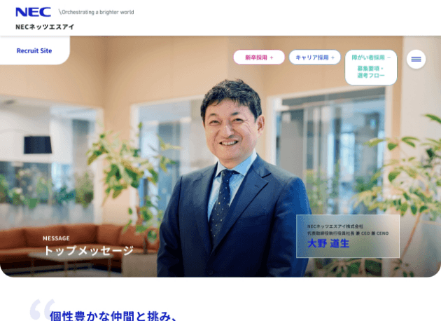 トップメッセージ