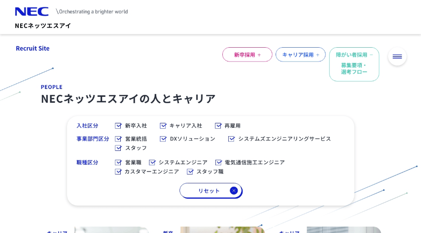 NNECネッツエスアイの人とキャリア