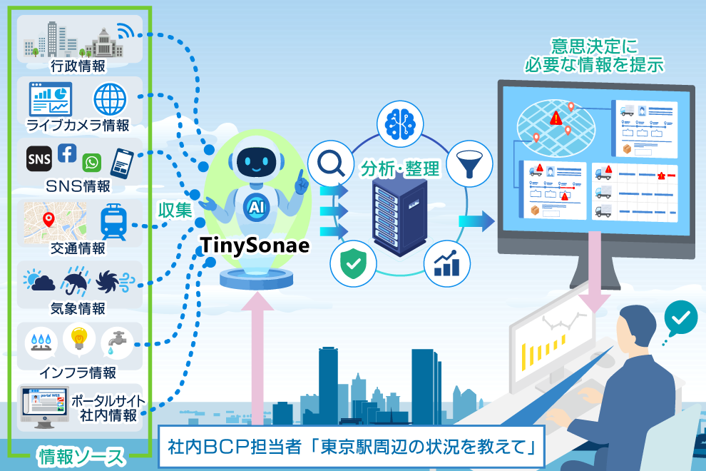 「TinySonae」ソリューションイメージ