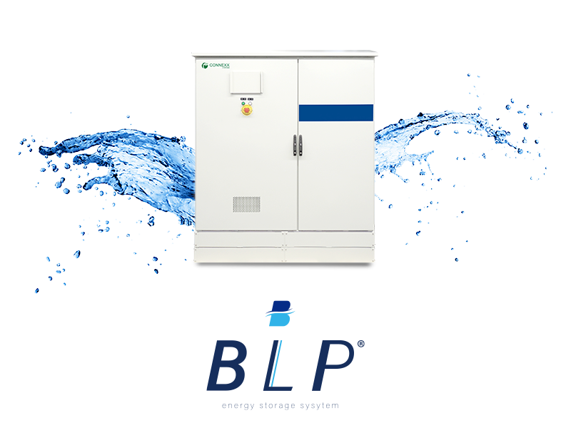 BLP(R)とは 防災・非常時の停電に備える大容量・コンパクトな産業用蓄電システムです。